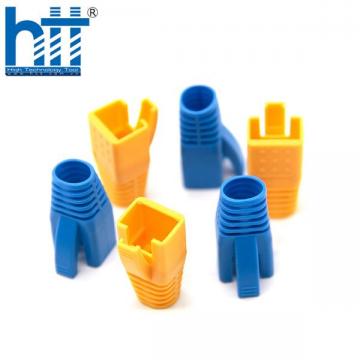 Đầu chụp Modular Plug Boot Color Cat6A màu xanh + vàng (PL-6A109)