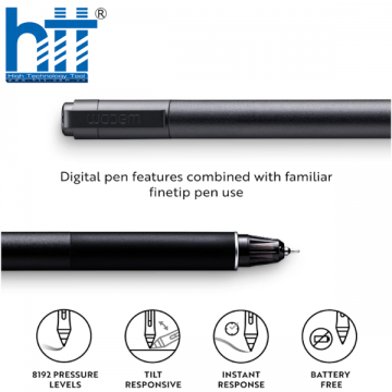Bút vẽ mực gel Wacom Finetip Pen (KP-132)