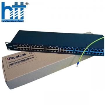 Thiết bị chống sét mạng lan 24 Port, PL-24P-1000POE