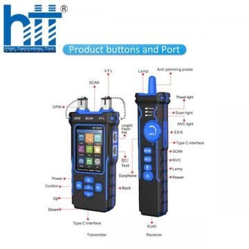 Máy Test Cáp Mạng + Đo Công Suất Quang + Dò mạng POE+ VFL Noyafa NF-8508