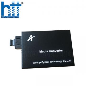 Chuyển đổi Quang-Điện Media Converter WINTOP YT-8110G-SFP-AS