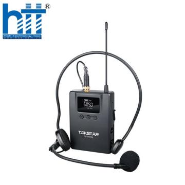 Bộ micro cài đầu cài áo không dây UHF kênh kép Takstar TS-8807PP
