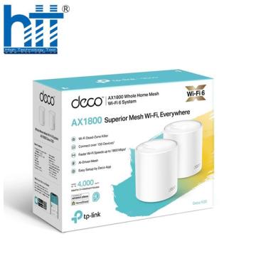 Hệ thống Wi-Fi 6 Mesh AX1800 TP-LINK Deco X20 (2-pack)