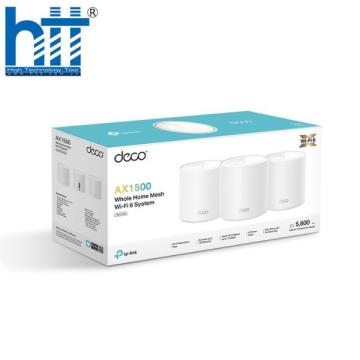 Hệ thống Mesh Wifi 6 AX1500 TP-Link Deco X10 (3 Pack)