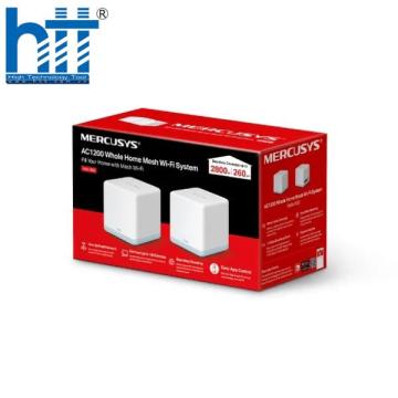Hệ thống Mesh Wifi AC1200 Mercusys Halo H30 (2 Pack)