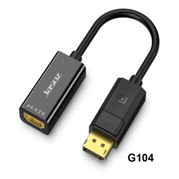 Bộ chuyển đổi Displayport-HDMI 4K 25cm T-G106