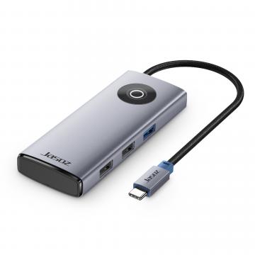 Bộ chuyển đổi Type-C 5 trong 1 17cm T-H121